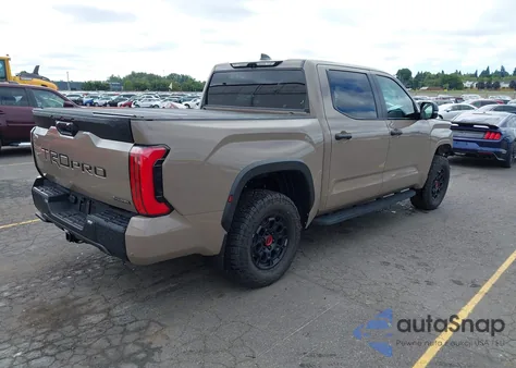 2025 Toyota Tundra Hybrid Trd Pro Hybrid Crewmax 5.5' Bed из США, поврежденный, VIN 5TFPC5DB4SX106217